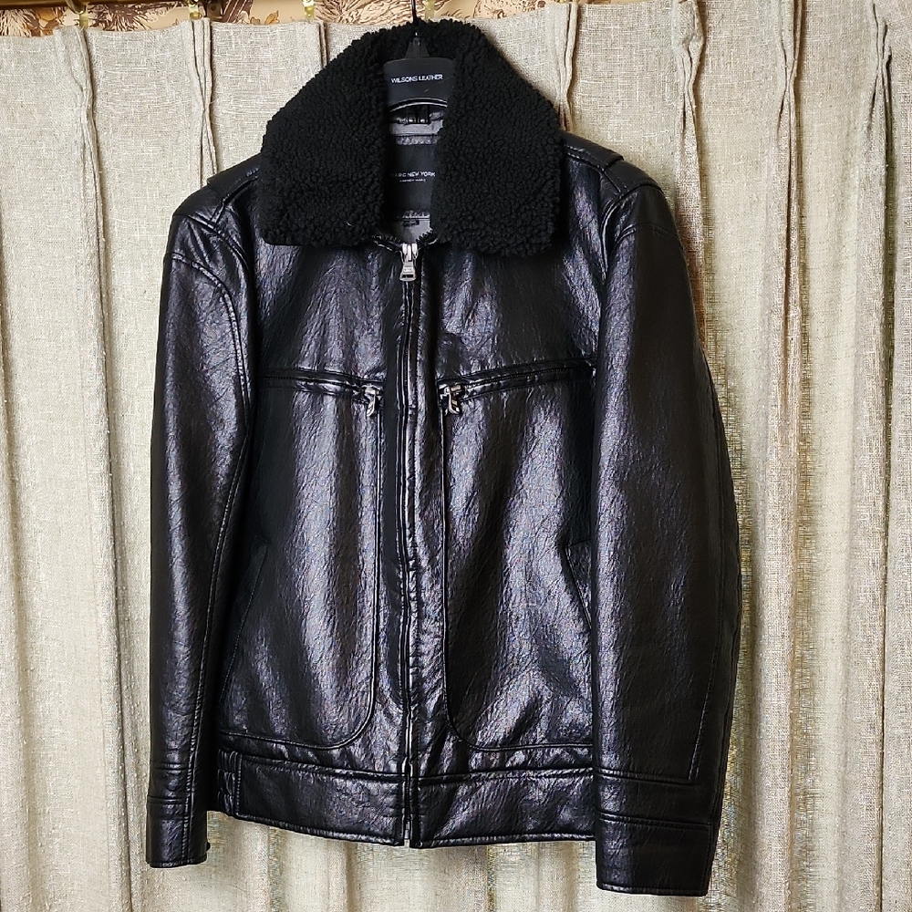 Marc New York Faux Leather Jacket